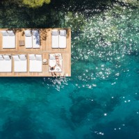 hillside beach club floating decks